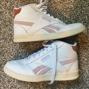 Reebok club hi high-top sneaker - pink